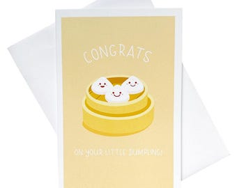 Congrats On Your Little Dumpling Card