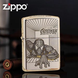 Zippo Spiderman - Etsy