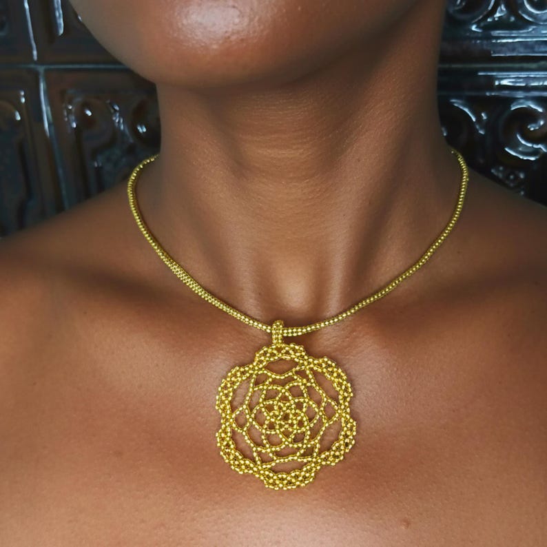 Gold Bead Earrings Flower Mandala Yoga Mothers day Gift Boho Round dainty dangle dangling dangly drop fantasy funky glass holiday milestone image 20