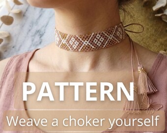 Step By Step Instructions For Bead Weaving Necklace Modern Pattern New Inspirational Unusual Ideas Style Choker Jewelry Cute Boho Art Glass