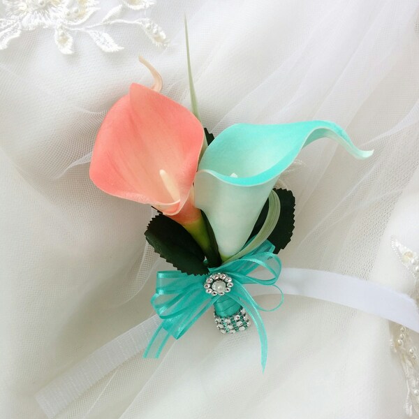 Calla Lily Corsage Etsy