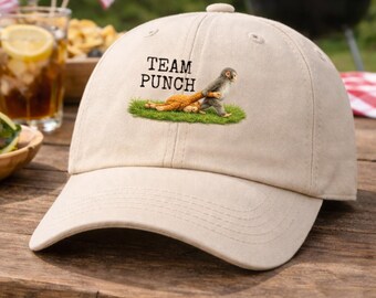 Punch Monkey Hat, Viral Monkey Meme Cap, Save Punch Monkey Hat, Funny Monkey Meme Hat, Cute Monkey Dad Hat, Monkey Lover Gift