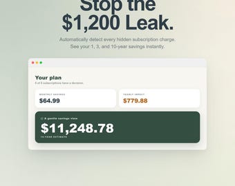 Subscription Tracker | Bills & Renewals