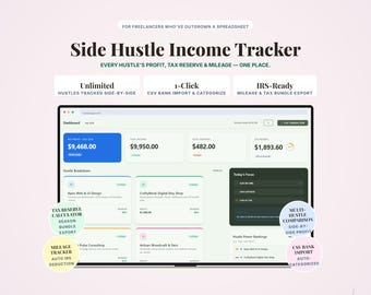 Small Business Bookkeeping | Income Tracker