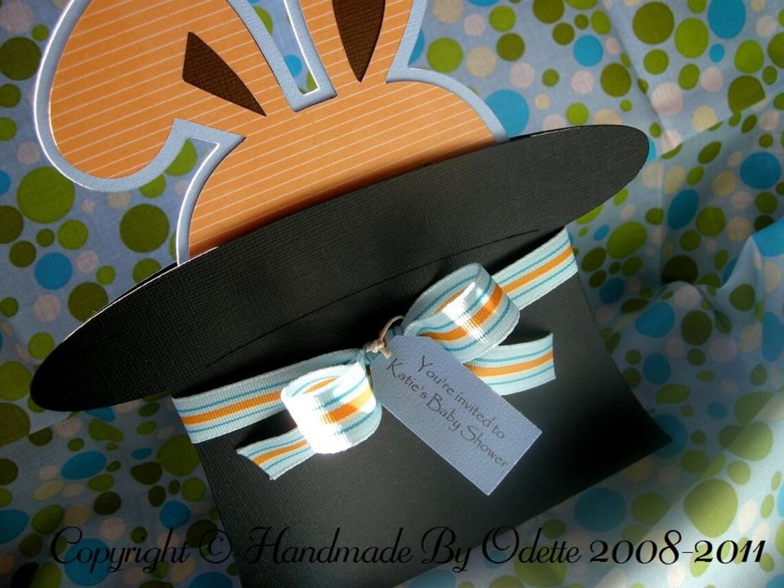 Magic Hat Invitations Etsy Magic Hat Invitations Etsy