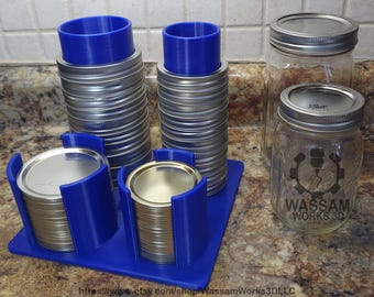 Organizador de tapas y anillos para conservas impreso en 3D (con descuento) - Segundas impresiones/defectos estéticos menores