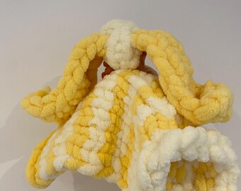 Handmade Chunky Chenille Baby Comforter