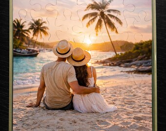 Custom Photo Jigsaw | Personalized 3D Printed Gift Box Set with UV Print