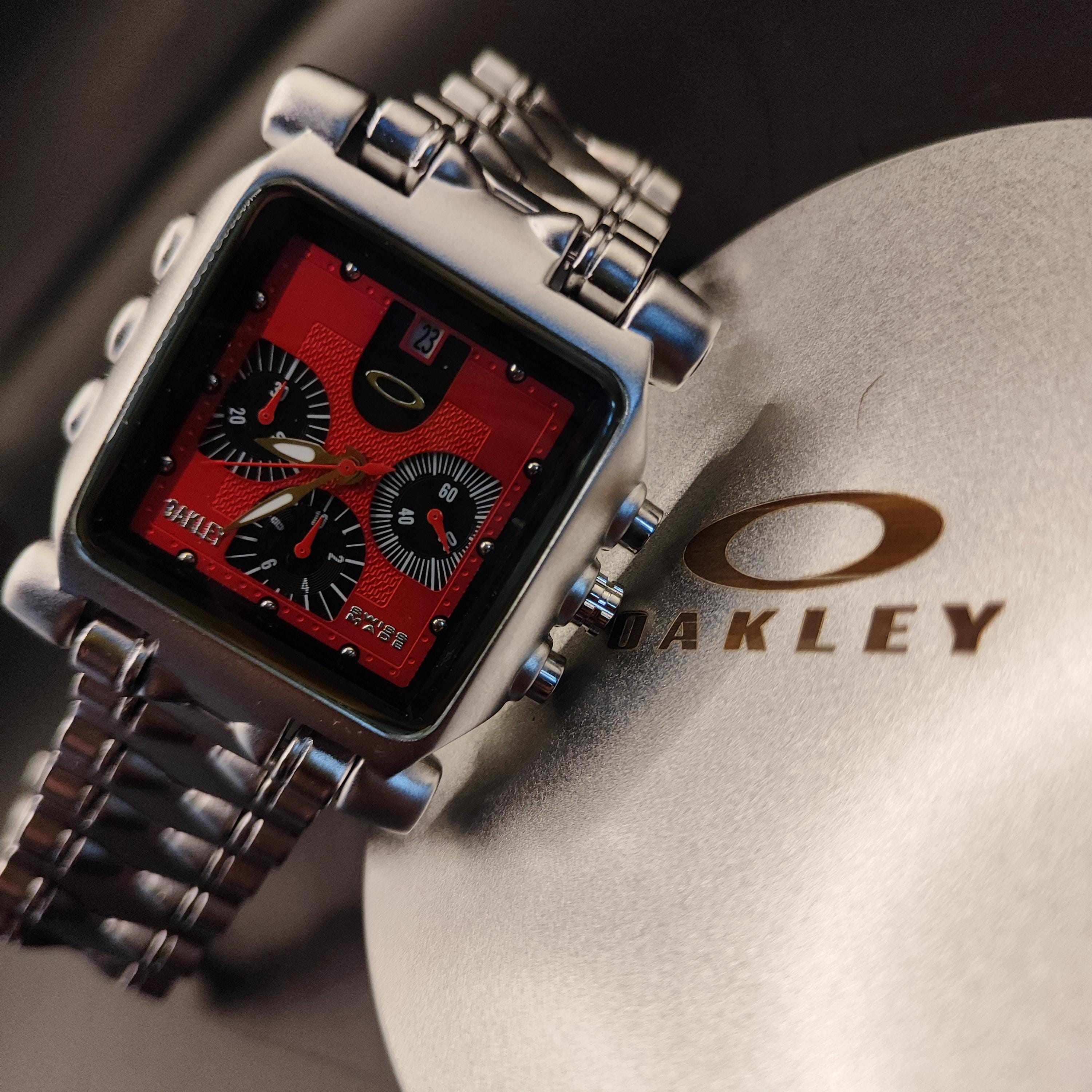 Y2k Oakley Watches - Etsy