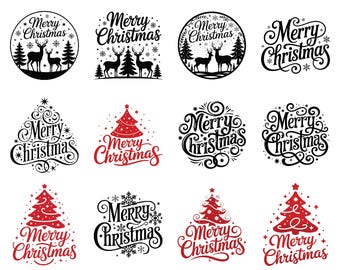 Merry Christmas png Bundle, Merry Christmas Png, Santa Claus PNG, Merry Christmas Xmas Bundle, Sublimation Designs, Digital Download