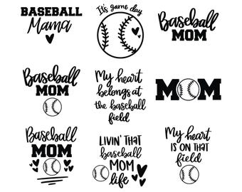 Baseball mom svg bundle, Baseball mama svg, Baseball season svg, Baseball shirt svg, Sports mom svg, Baseball mom life png