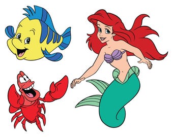 Baby Ariel SVG Bundle, Baby Princess SVG PNG Clipart Bundle, Toddler Little mermaid Layered svg Bundle, Baby Ariel svg, Toddler Princess