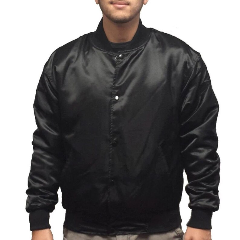 Black Bomber Jacket