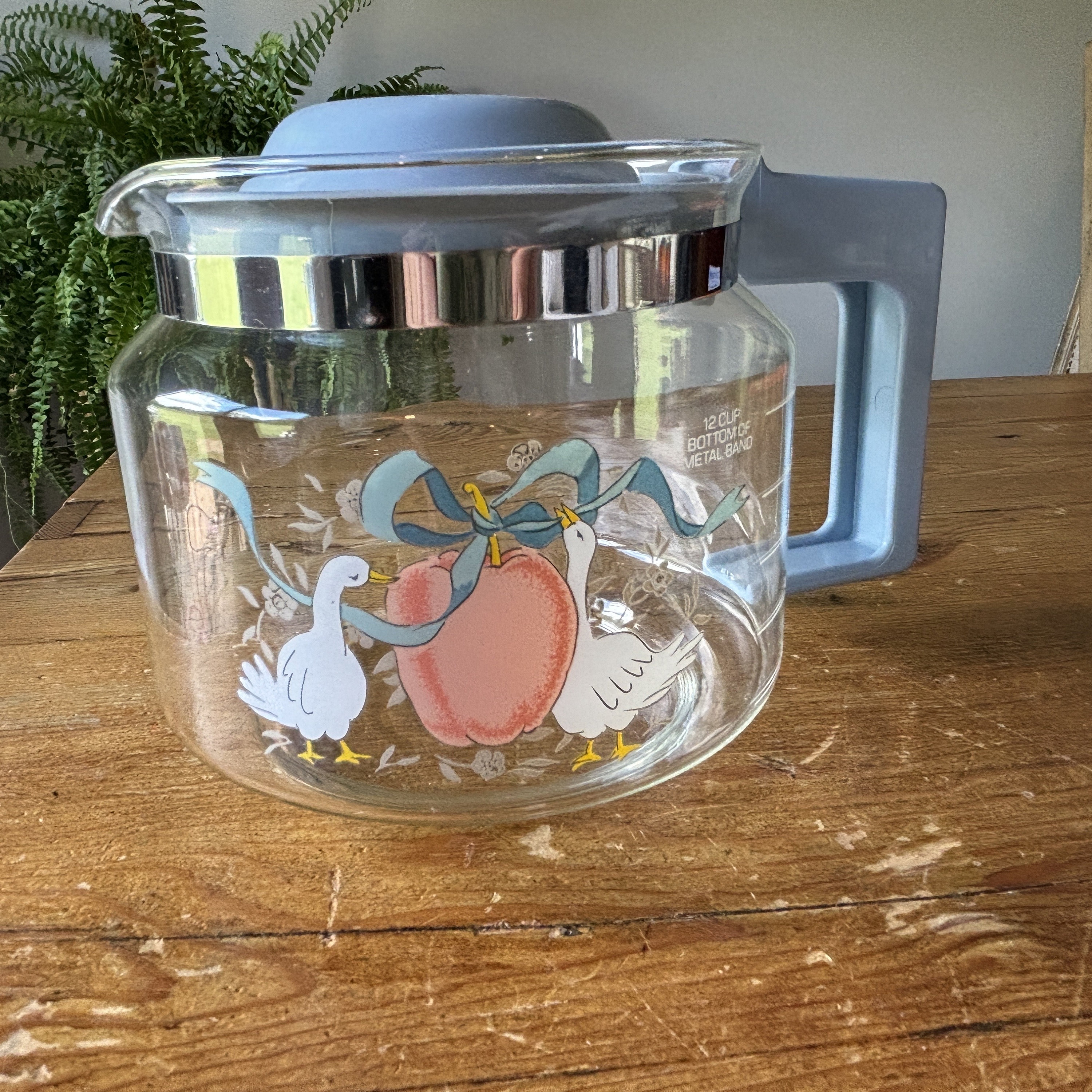 Marmalade Pattern Coffee Carafe, Proctor Silex Coffee pot