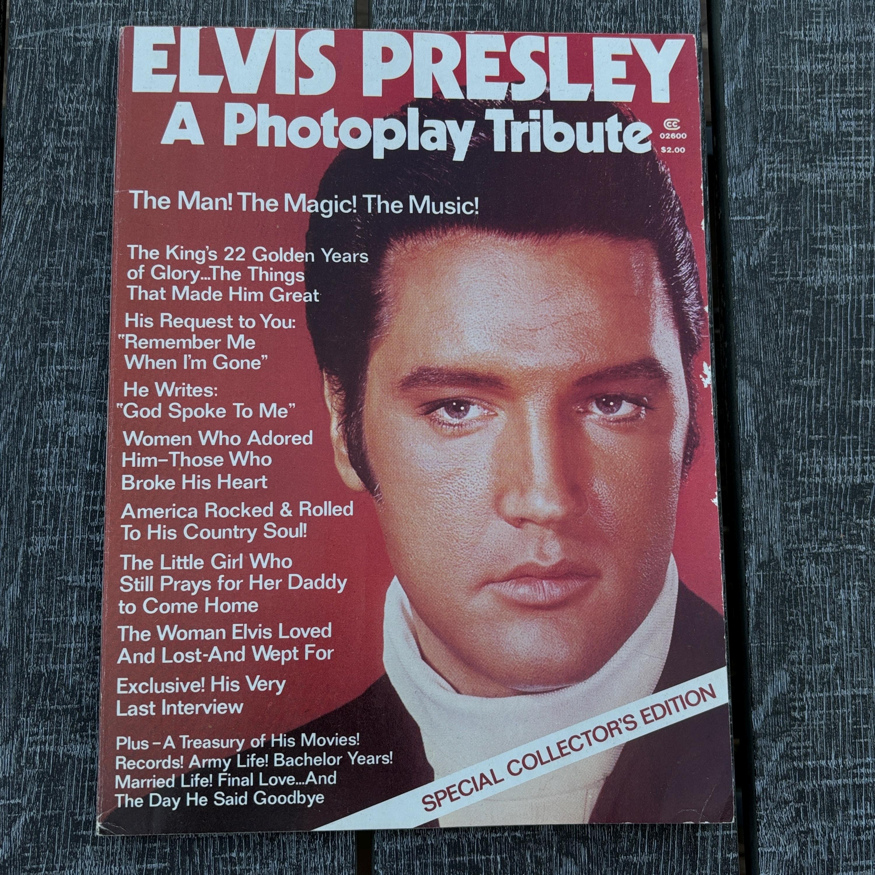 1977 Elvis Magazine - Etsy