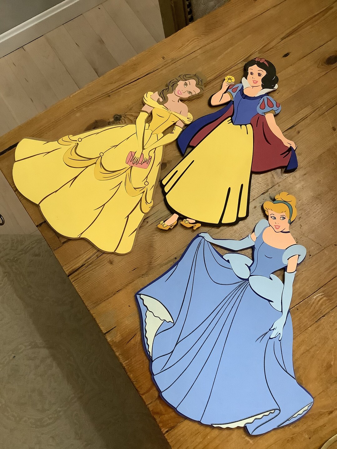 Vintage Disney Princess Wall Decorations Etsy