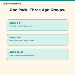 Christmas Activities for Kids Ages 4-12, Printable Scavenger Hunt, Holiday Games Activity Pack PDF image 2