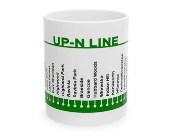 シカゴ UP-N 鉄道路線テーママグカップ、ユニオン・パシフィック・ノース、鉄道、旅行