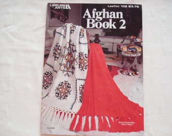 Leisure Arts Crochet Booklet AFGHANS BOOK 2 Issue 102.