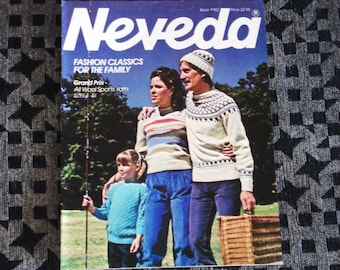 Vintage NEVEDA Yarn Company  Knitting Booklet Issue 182.