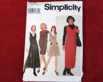 SIMPLICITY Patterns 7759 Lady's Jumper Sizes 6 8 10 12 Uncut.