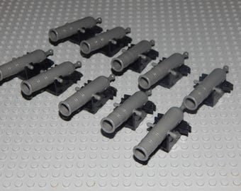 10 cannons for pirates, minifigures, soldiers, knights, NEW,,,