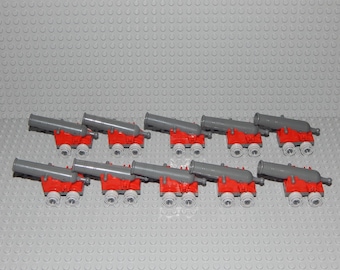 10 cannons for pirates, minifigures, soldiers, knights, NEW,,,