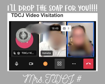 Custom Visitation Shirt I'll Drop the Soap for You PNG, Prison Wife Shirt Design, Jail Girlfriend Visitation Art, Mom Jailhouse Art