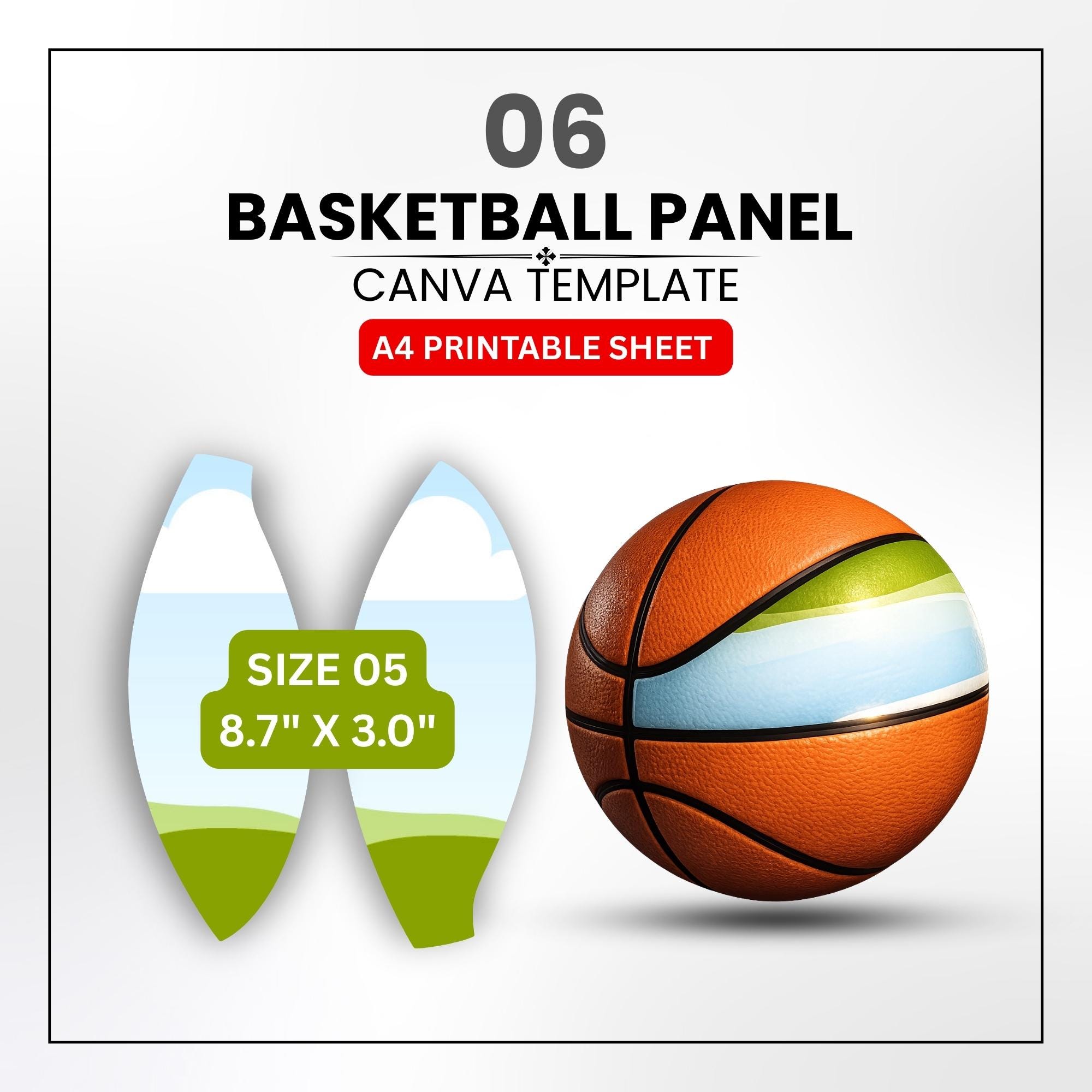06 Basketball Panel Canva Template, Editable Basketball Panel Design ...