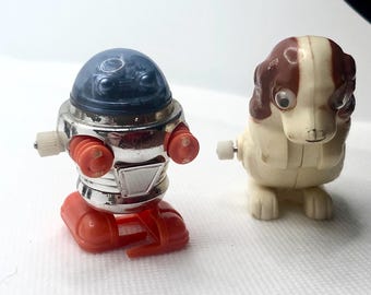 ビンテージゼンマイ式おもちゃセット トミー製ウォーキングウォーター