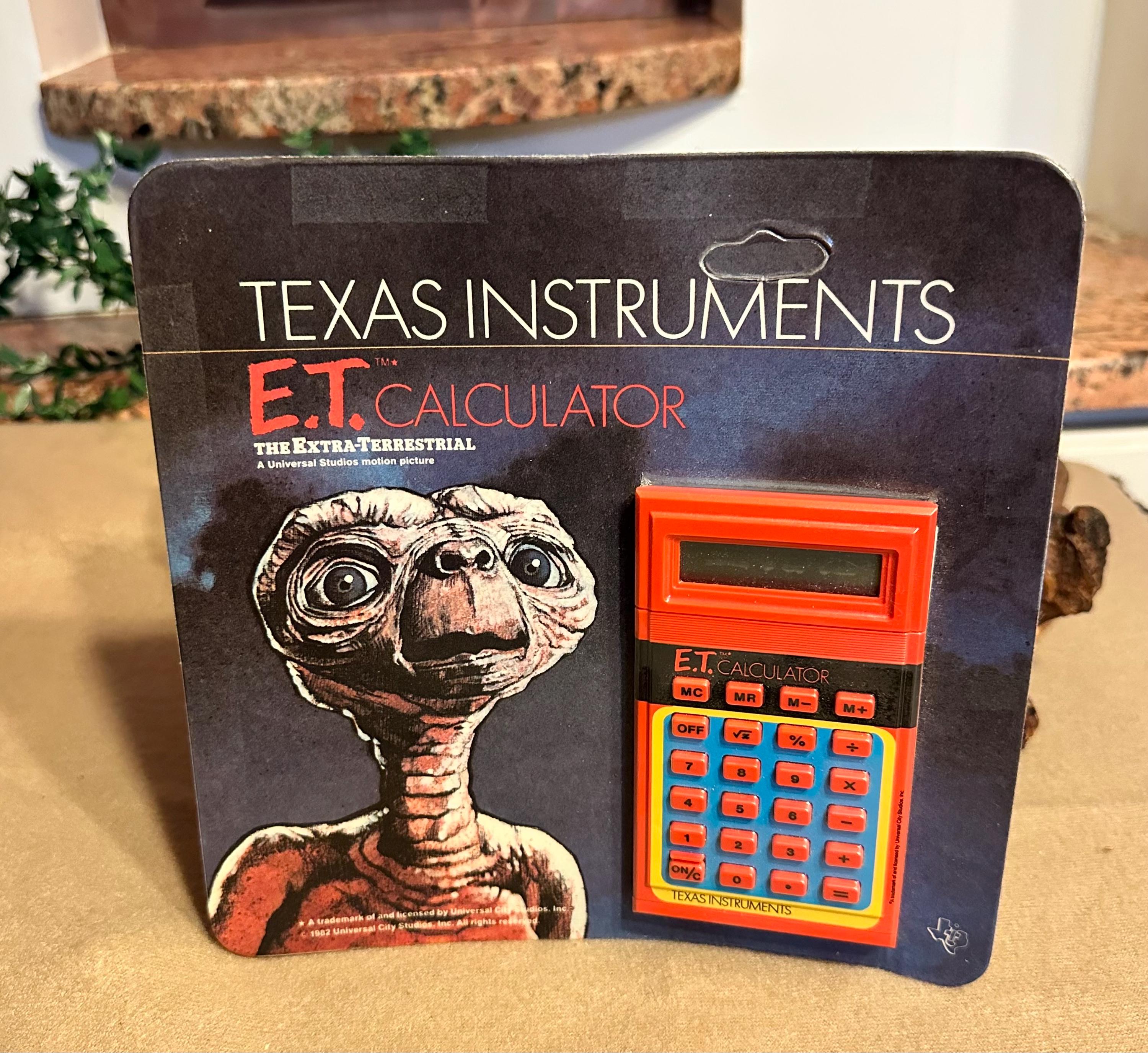 Texas Instruments Vintage Calculator - Etsy