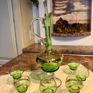 【MURANO】1990年代 ツリーストッパー付 デキャンタ ムラーノ ガラス Murano Decanter - Etsy