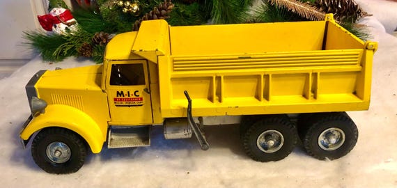 Vintage 1950s Smith Miller M.I.C. Hydraulic Dump Truck - Etsy