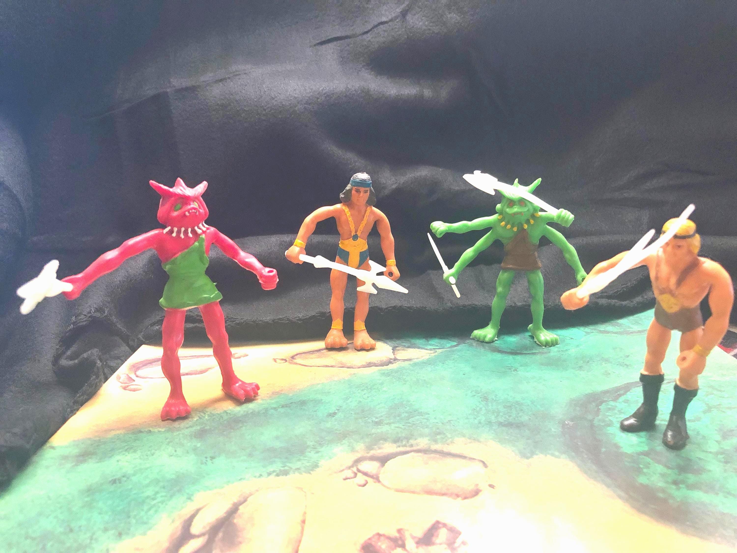 Arco the Other World Action Figures, 1982 Bendy Toys - Etsy