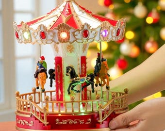クリスマスマーケット観覧車オルゴール | カルーセルクリスマスギフト