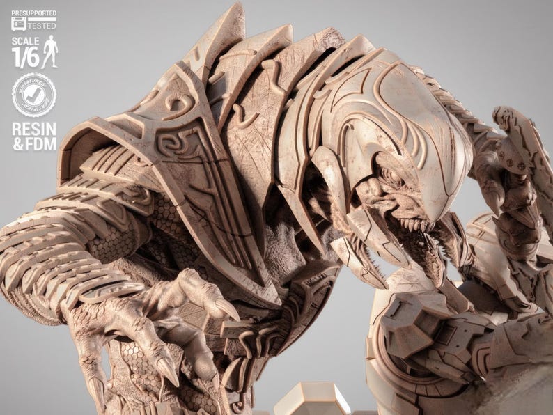 Resin Models Files STL Model for Resin Printer Figure 3D Printing - High Quality Diorama ...