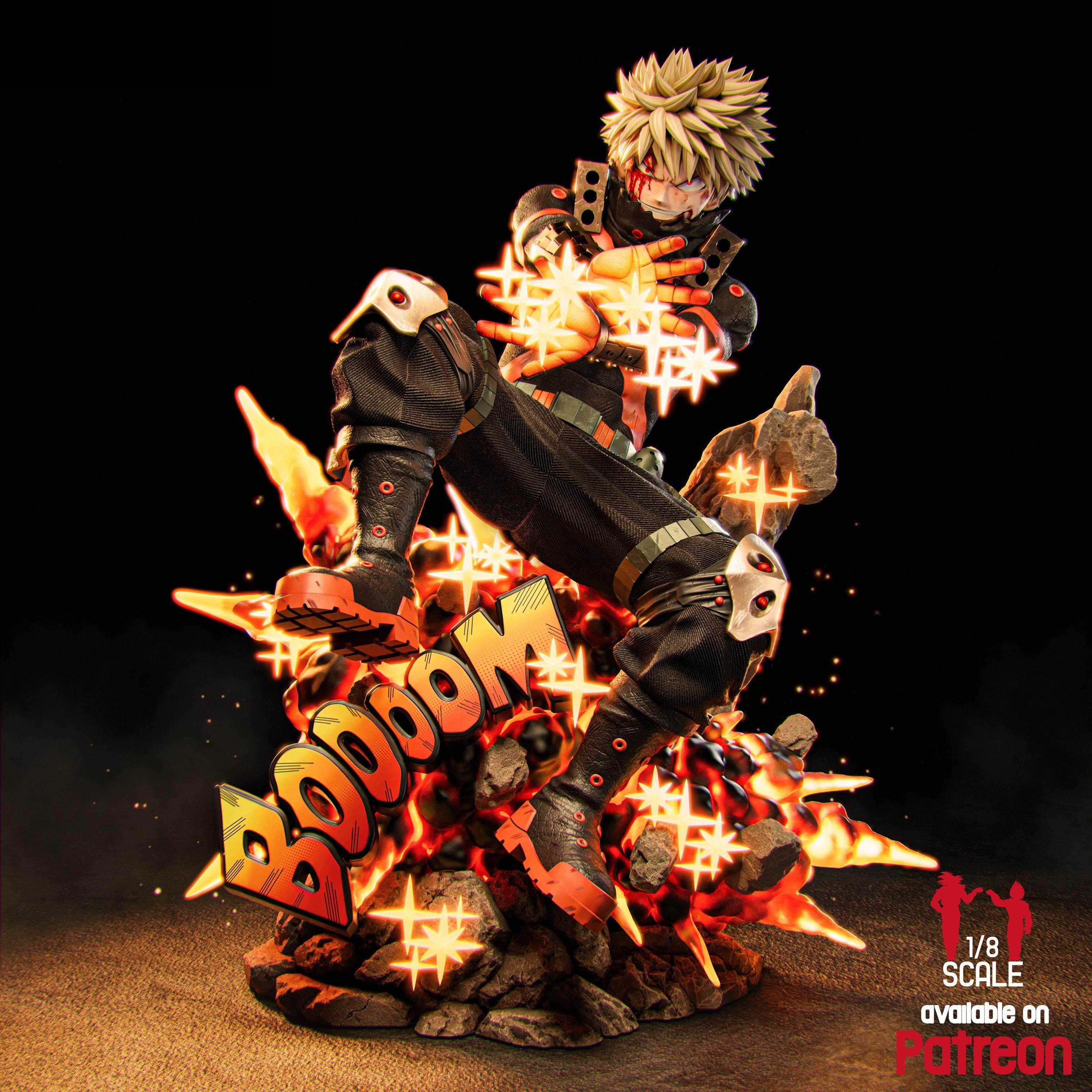 Statue Mr Compress (Atsuhiro Sako) - My Hero Academia, Figurine Résine Neuve
