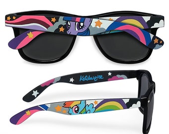 My Little Pony sunglasses cute birthday gift for her geek girl gift for girlfriend personalized customized unique festival Rainbow girl