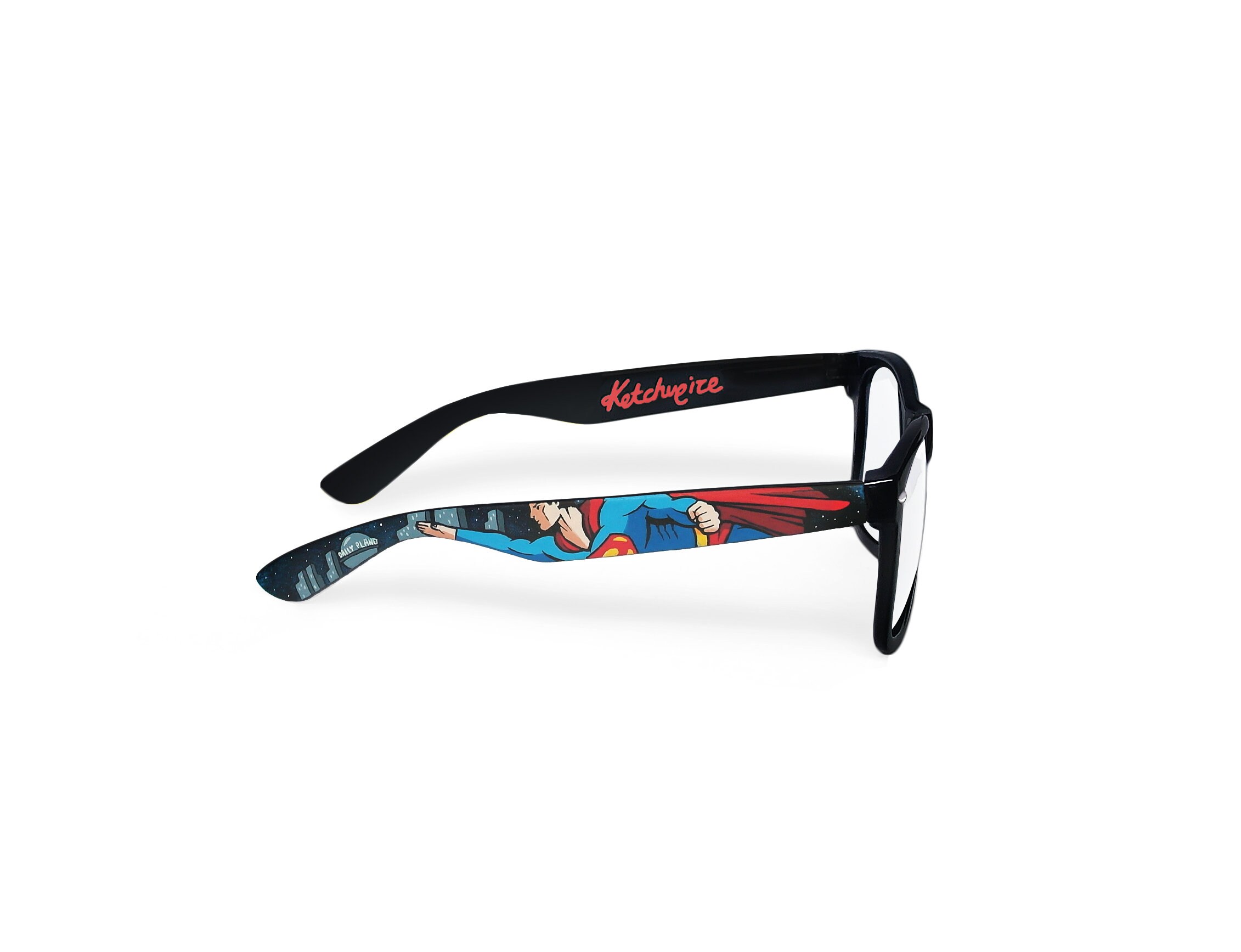Superman Wayfarer Glasses Unique 