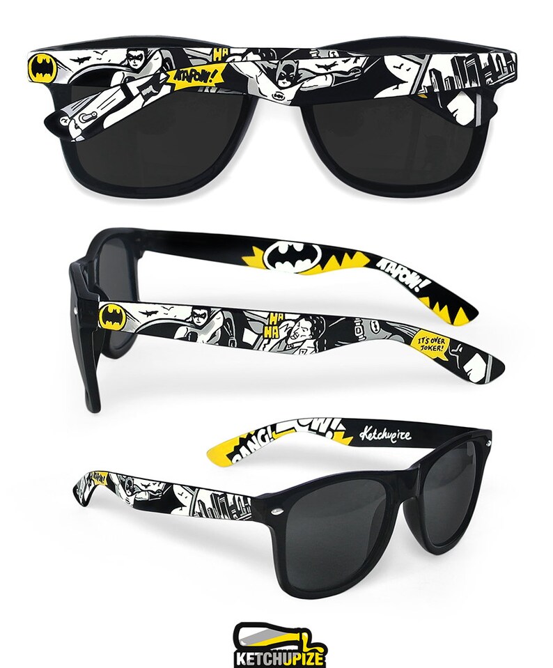 Batman Joker BUNDLE Sunglasses and Headphones Geek Guy Etsy