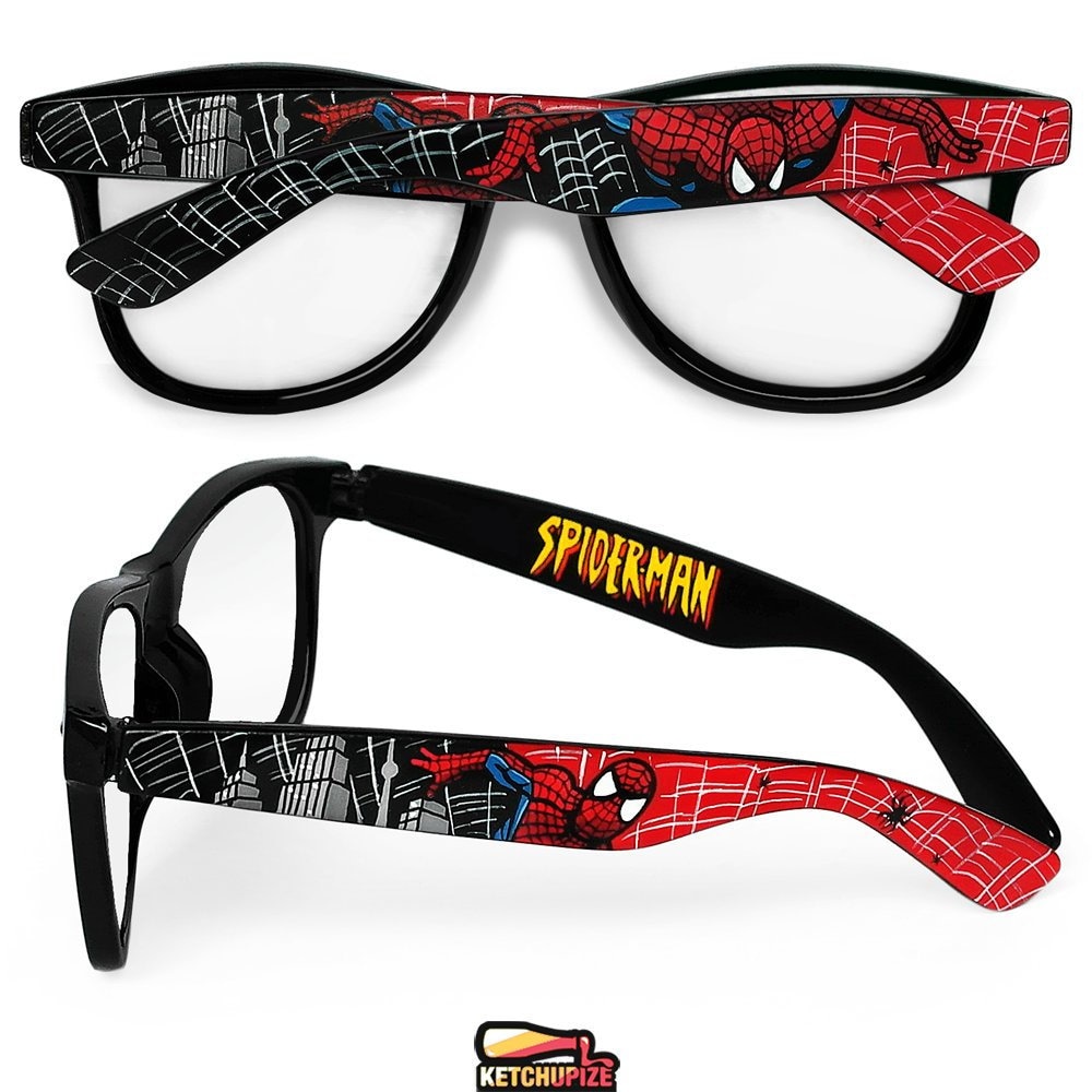 sólido dañar relajado Spiderman gafas personalizadas regalo de superhéroe para él - Etsy México