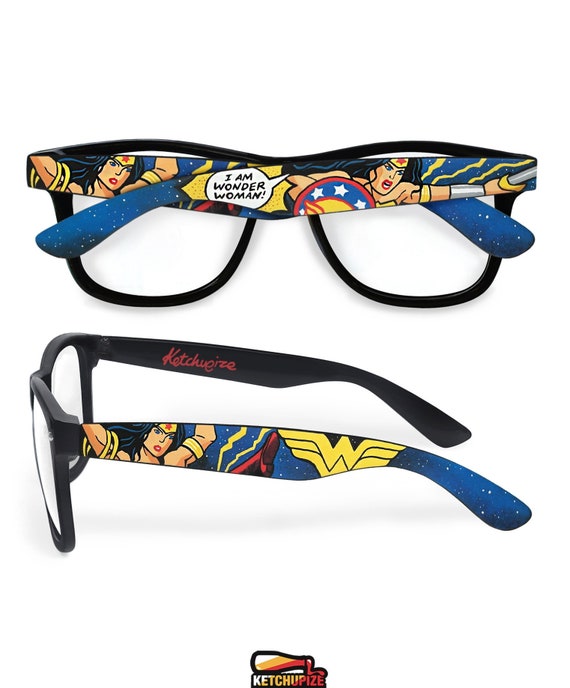 Gafas de cómic regalo de cumpleaños personalizado para novia regalo geek  único para sus mujeres empoderadas Superhéroe cómico recetado -  España