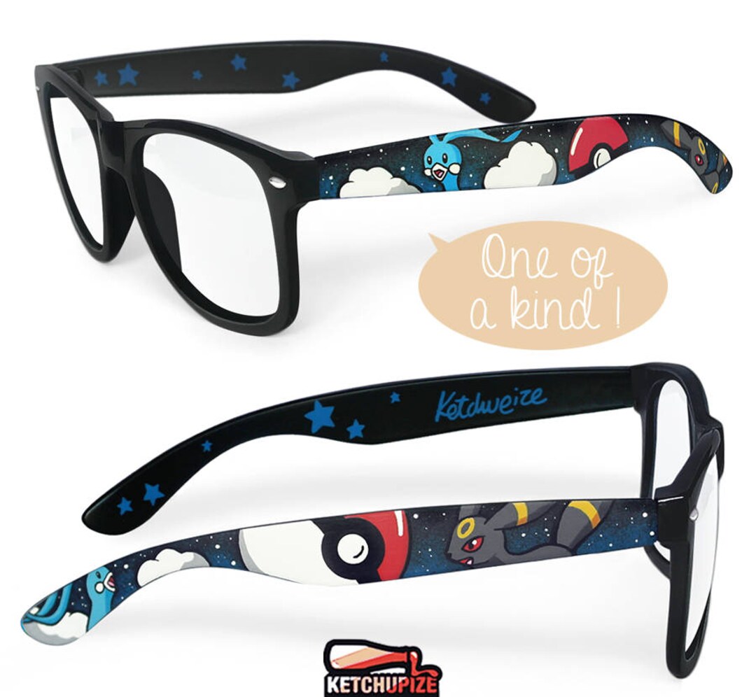 Custom Pikachu Pokemon glasses/sunglasses by Ketchupize