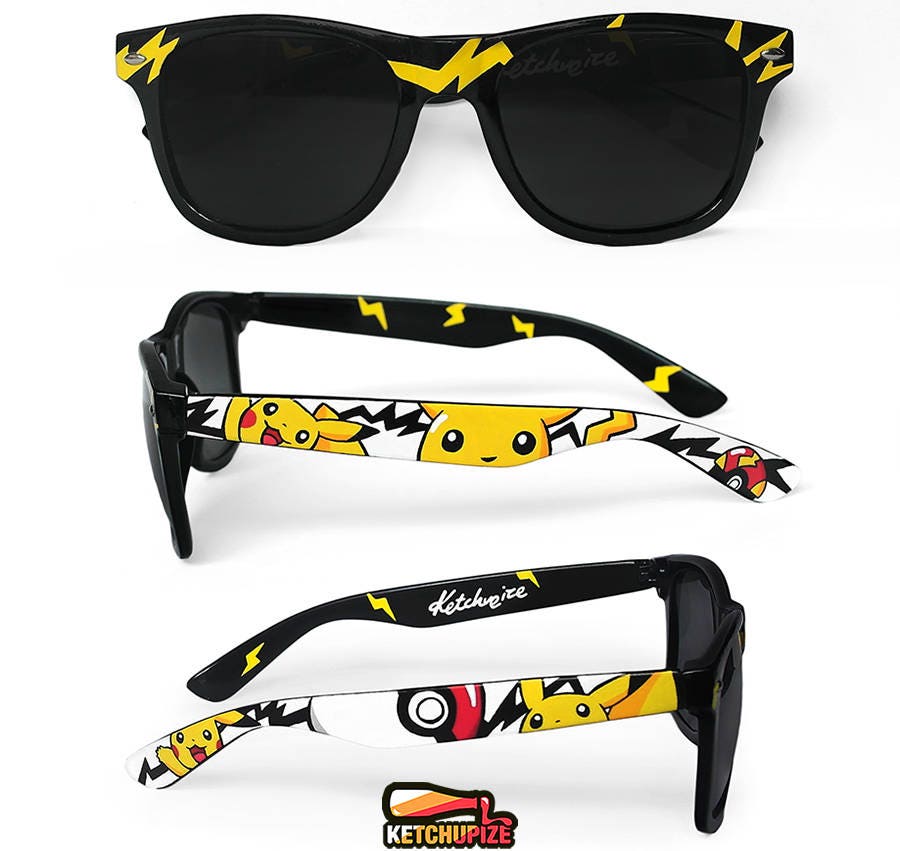 Sunglasses Pokemon gift for him Pikachu personalized Pokemon