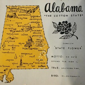 Dekorativ statskakel i Alabama