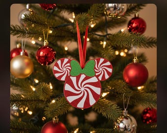 Lot De 13 Décorations De Noël En Plastique Style Menthe