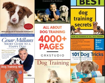 Más de 4000 páginas sobre adiestramiento canino / Mascotas / Perros / Descarga digital