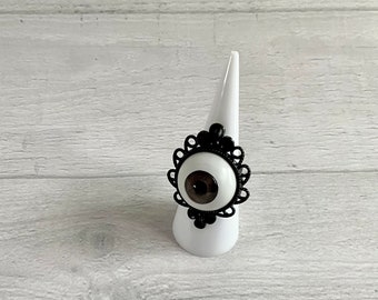 Eyes on You Gothic Statement Ring