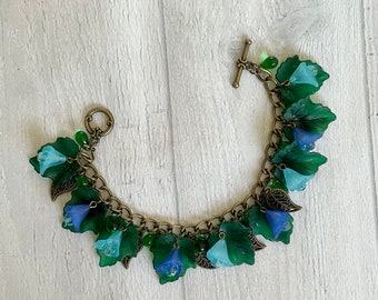 Ethereal Garden Charm Bracelet