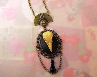Mystical Raven pendant